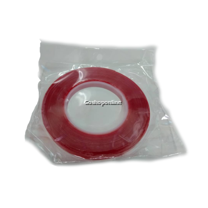 10MM X 8M X 1.0 DOUBLE SIDED ACRYLIC TAPE (CLEAR)