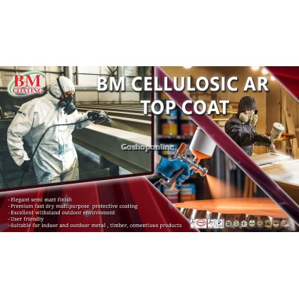 BM CELLULOSIC AR TOP COAT (BM COATING BRAND)