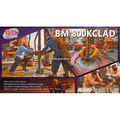 BM 800KCLAD 10.5kg/SET (BM Coating Brand)