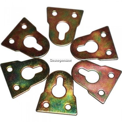 1" RB PLATED HANGS-6PCS