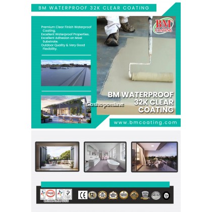 BM Waterproof 32k Clear 5L