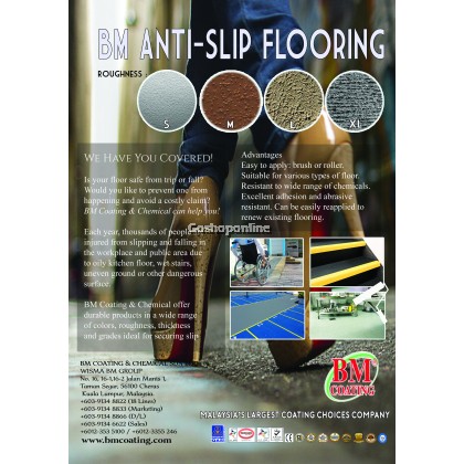 BM V'Flor Anti-Slip 5000 (Rough type) 6L/Set