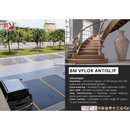 BM V'Flor Anti-Slip 5000 (Rough type) 6L/Set