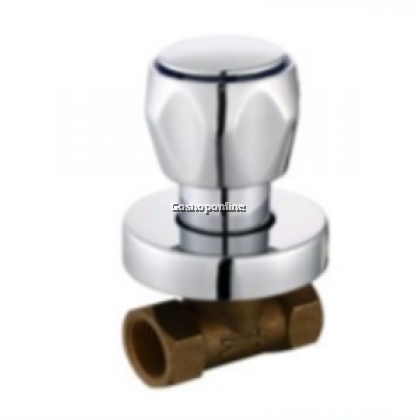 Falla Wall Flange Stop Cock 1/2" 3/4" 1"