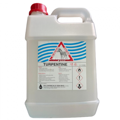 Zebra Turpentine Bottle 420ml/ 2kg